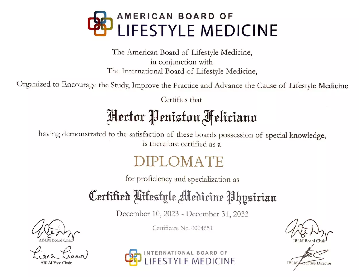 Lifestyle Medicine